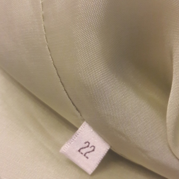 Elana/ Lime Green/ Silk/Open Front Blazer/ Jacket - Picture 8 of 8